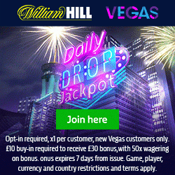 William Hill Vegas £30 Bonus