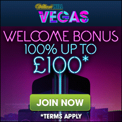 William Hill Vegas £100 Bonus